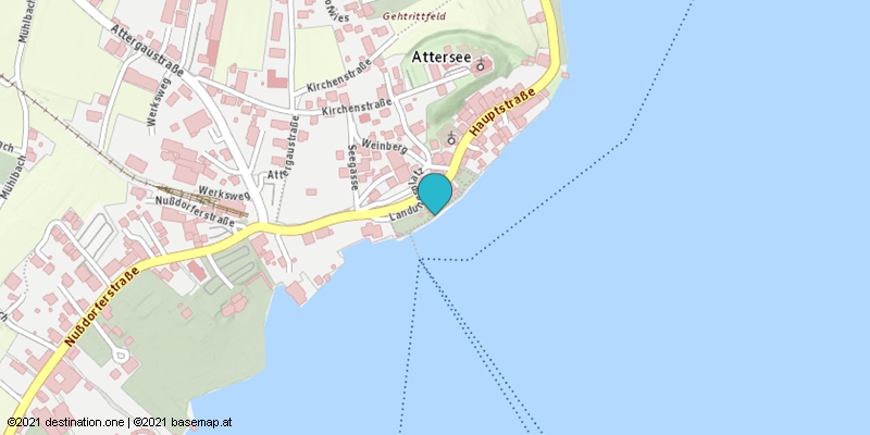 Attersee Schifffahrt - Anlegestelle Attersee